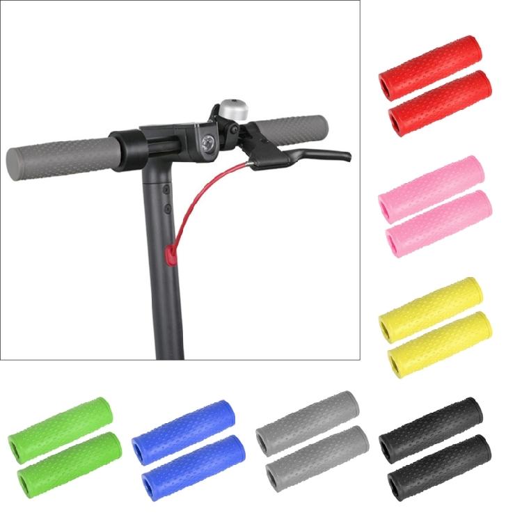 Electric Scooter Rubber Handlebar Grip Replacement Handle Cover Scooter Handlebar Protector Scooter Accessories