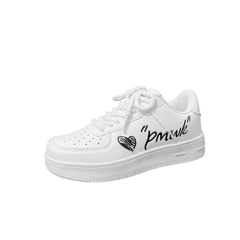 2024 Spring/Summer Couple Student Retro Men's Shoes Casual Sports Shoes Small White Shoes Board Shoes