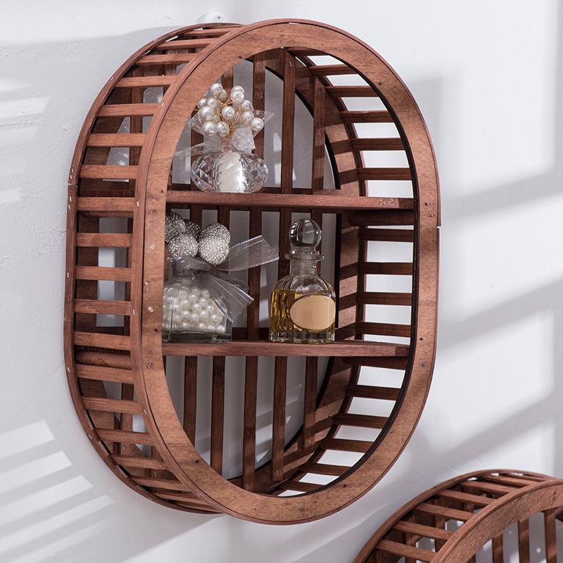 1PC Floating Shelves for Home Decor Decorative Wall Shelving Unit Modern Wall Organizer Wooden Wall Storage Rack