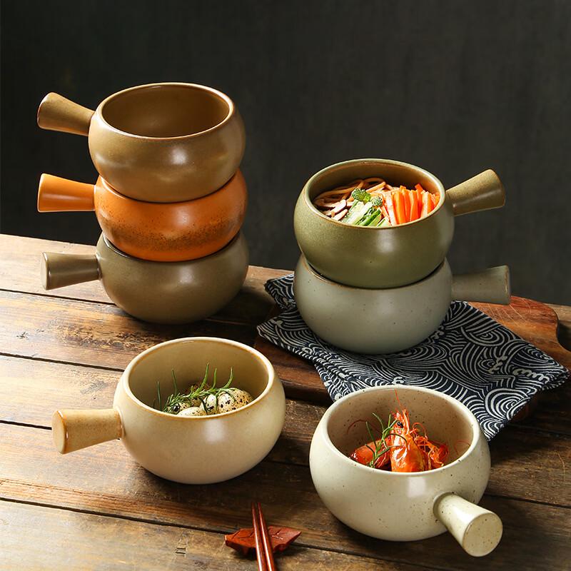 Керамическая миска Deou Starlight с ручкой