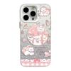Silver Puppy Cartoon iPhone 17 Case for Apple 15 Pro Max, 14 Pro, 13, 16 Pro, Cross-Border Compatible