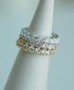Alleun Silver 925 Thumb Layered Cubic Bold Ring