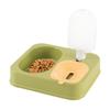 Cat Dishes For Food And Water 2 In 1 Raised Pet Feeding Bowl Double Dishes Bunny Food Water Dispenser Set Automatic Waterer