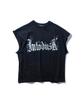Intudeoseukeu Cut Off Logo Tee - Black