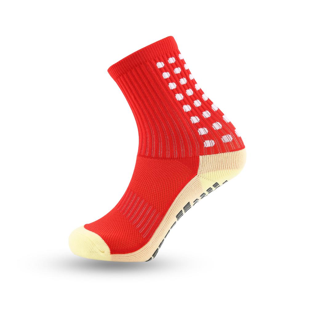 Professional Sports Football Socks, Sole Dispensing Non-Slip Socks, Towel Bottom Thickened Buffer, Men'S And Women'S Medium Tube Socks