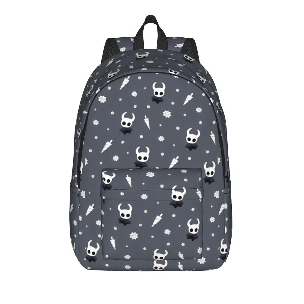 Hollows Knight Schatten Rucksack für Männer Frauen Teenager Student Business Tagesrucksack Spiel Cartoon Laptop Leinwandtaschen Outdoor