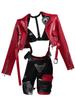 Miccostumes Adult Anime Game Girl Cosplay Long Red Fancy Outfit Set Women's Goddess/Beautiful Costume, Cute, Moe, Cool, Costume, Sleeves, Hoodie,
