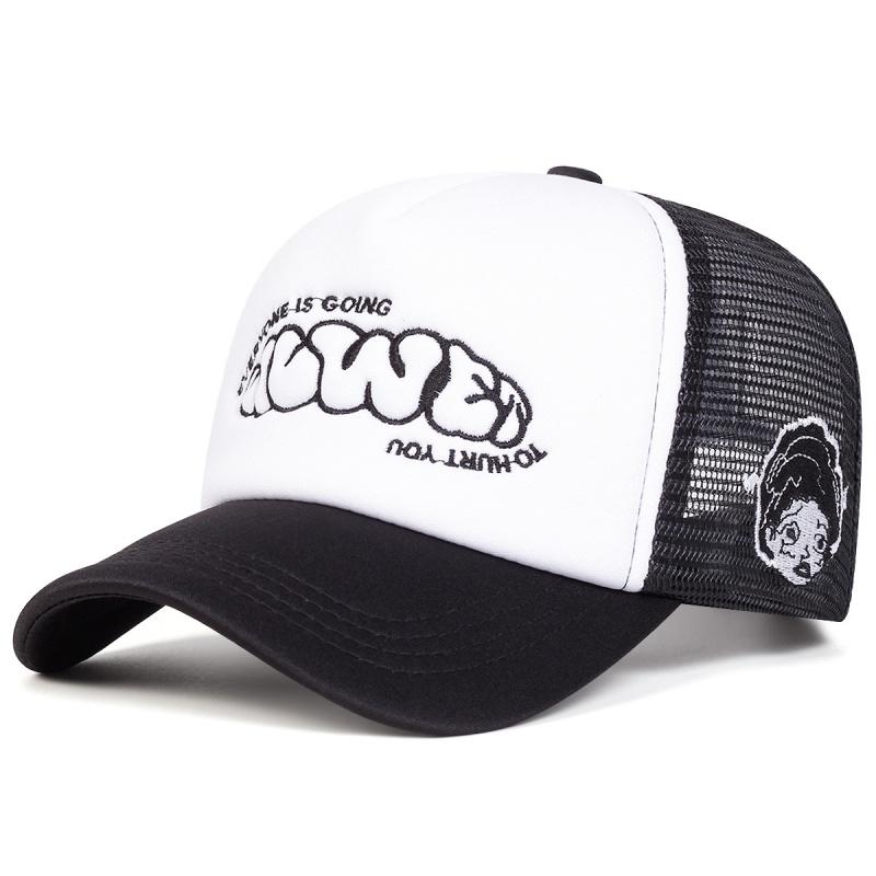 Sports Retro Stranger Hat Cosplay Dustin Baseball Cap Printed Mesh Thinking Hats Unisex Accessories Adjustable Prop Outdoor