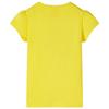 T-shirt pour enfants jaune 92/104/116/128/140