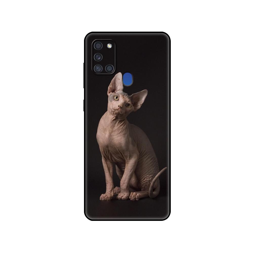 

Черный чехол из ТПУ для Samsung Galaxy A50 50S A30S A10 A01 A11 A21S A31 A41 A51 A71 M21 M30S S10 LITE Чехол с изображением кошки-сфинкса Samsung M21