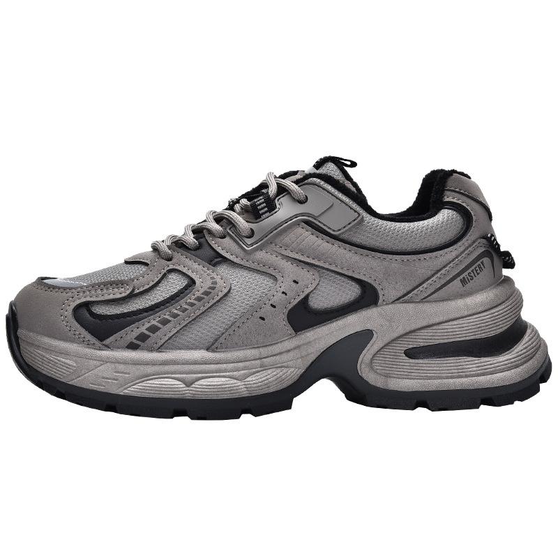 Winter New Velvet Dad Shoes Platform Sports Women's Shoes 15881