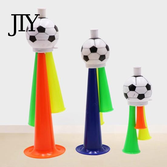 Outdoor Cheering Horn 2Pcs Soccer Horn, 3 Tone Sports Fan Noise Maker, Fall-resistant Noisemaker Handheld Football Stadium Trumpet for Game Day, Party