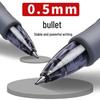 Morning Light GP1008 Student 0.5mm Examination Gel Pen - Carbon Black