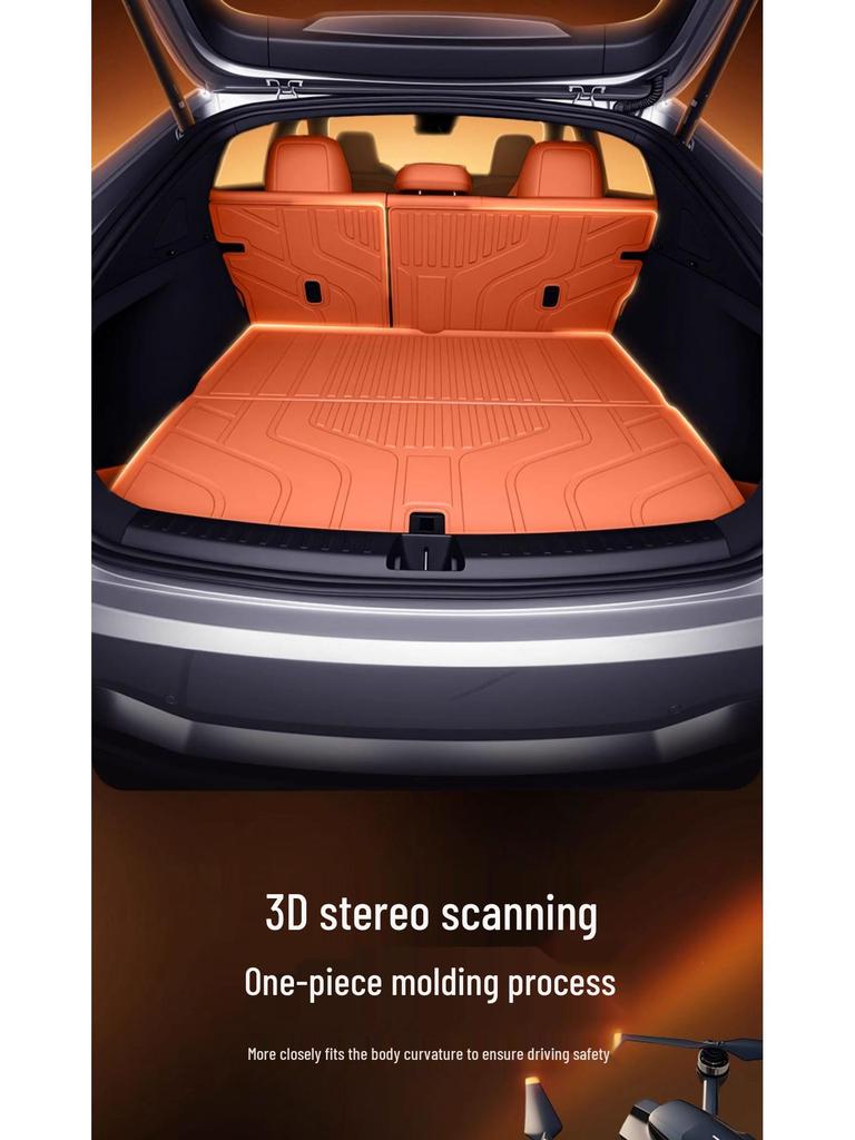 Changan Qiyuan Q07 Trunk Mat TPE 2025 Tail Box Decorative Foot Mats