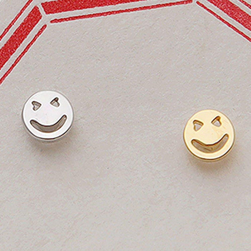 (1+1) Fashion Smiley Piercing One Side Sale