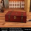 Exquisite Wooden Antique Jewelry Storage Box - Dustproof and Clutter-Free