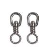 6pcs Stainless Steel Connector Rolling Swivel Snap Tuna Long Line Boat Saltwater Fishing Supplies Tackle Accessories