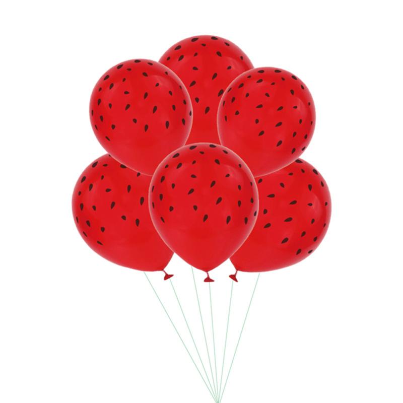 10pcs/set Watermelon Latex Balloons Hawaii Party Decoration Birthday Theme Party Decoration