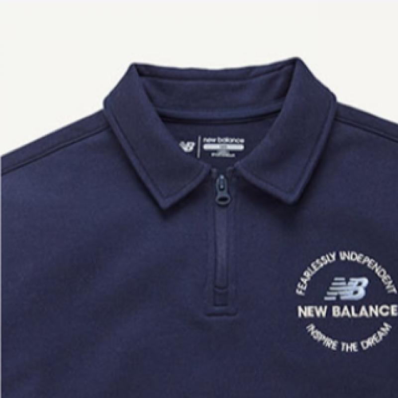 New Balance Half Zip Up Set Up Nk9yd1752u 59 Long Sleeve Tee