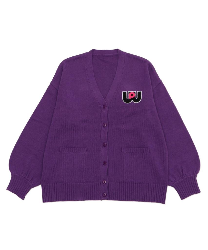 WEGO World Pegasus Collaboration Cute Knit Outerwear for Long Fall Perfect for Students and High School Size Purple Cardigan, School, Girly, Sleeve,