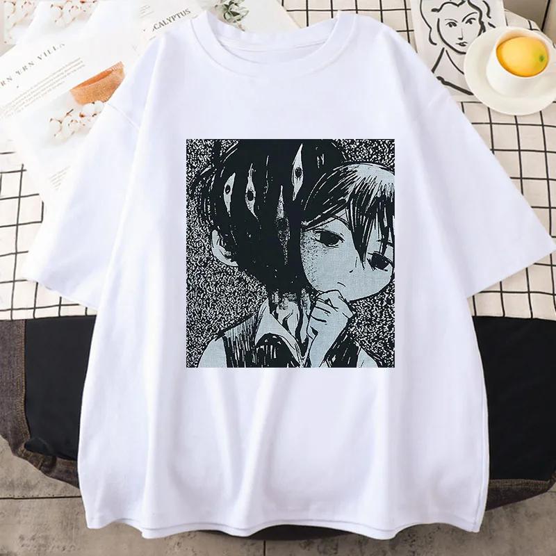 Fashion Sport Anime Figure Tee Popular Omori T-Shirt Printed T-shirt Hip-pop Casual High Quality Classic Streetwears for Women