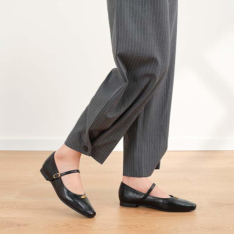 Aokang Retro French Mary Jane Shoes EU 39