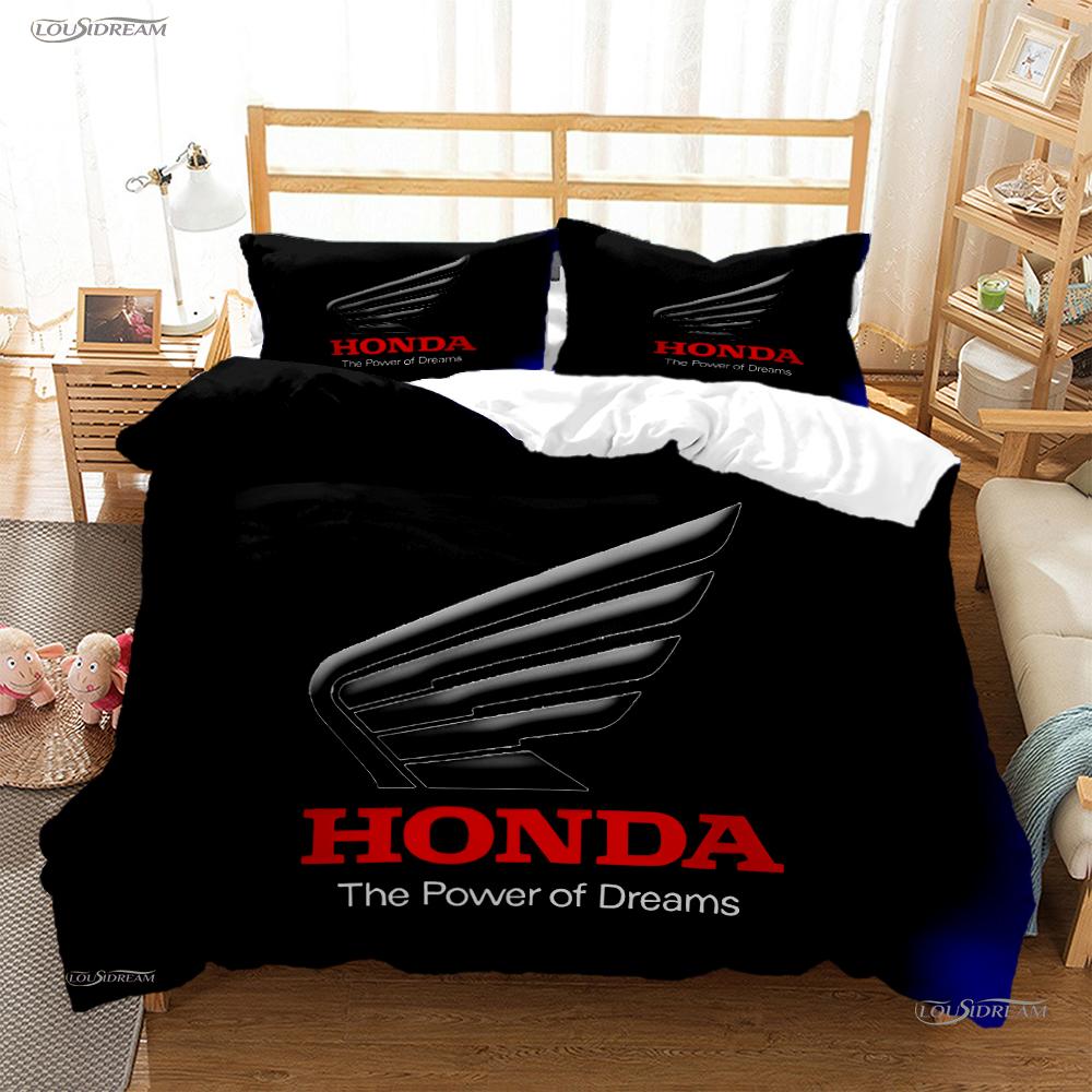 Modern Fashion Moto Enthusist Trend Duvet Cover Luxury Casal Bedding Set Soft Quilt Cover And Pillowcas Single/Double/Queen/King