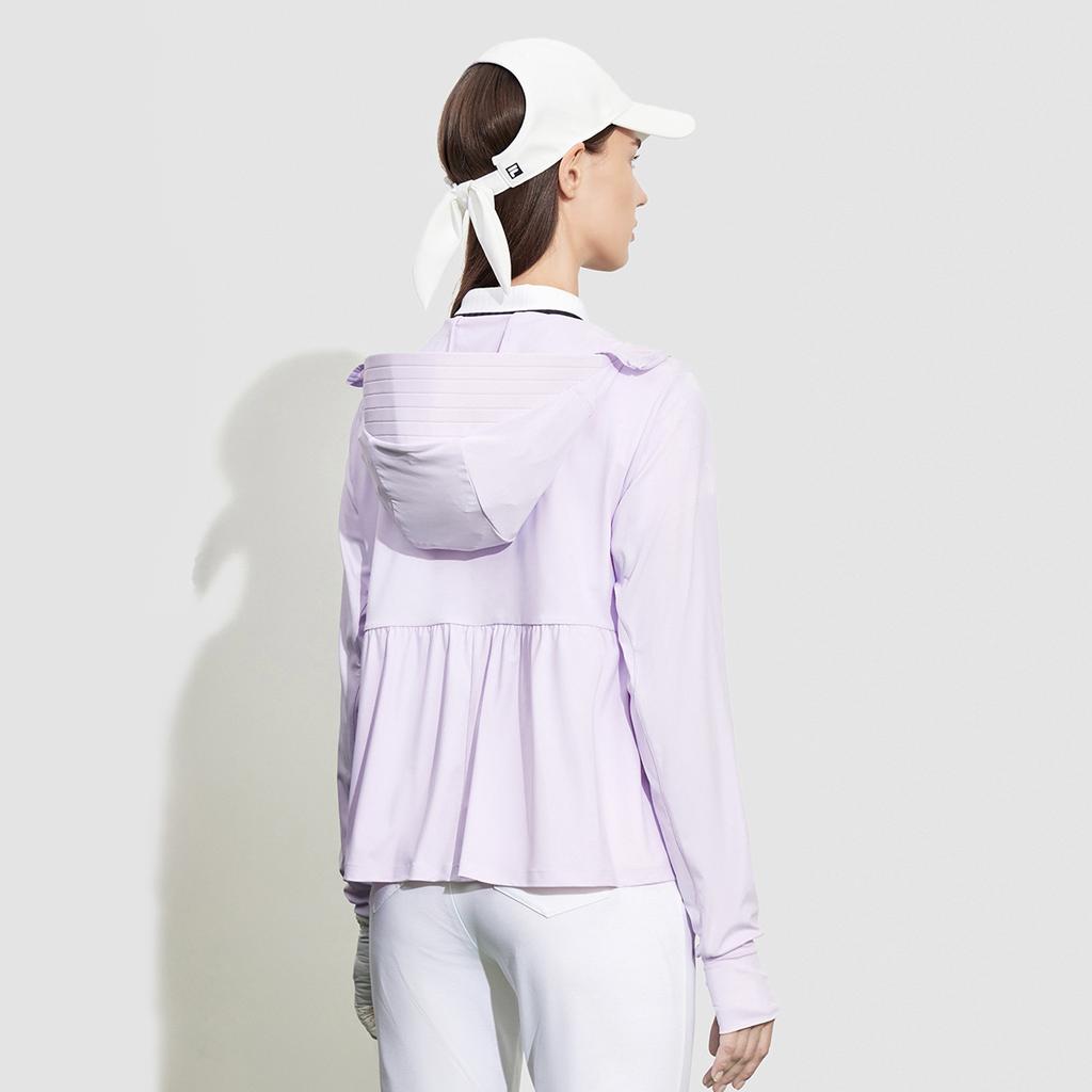 New FILA Sun Protection Clothing Women's Cloud Robe Purple A11W325509F-VT