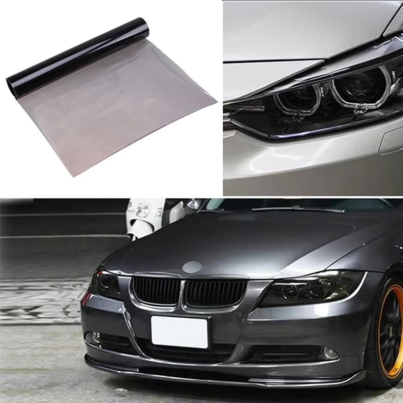 30x60cm Amber Orange Light Film Car Fog Light Headlight Taillight Tint Vinyl Film Sheet Sticker Auto Body Film Cover Car Styling