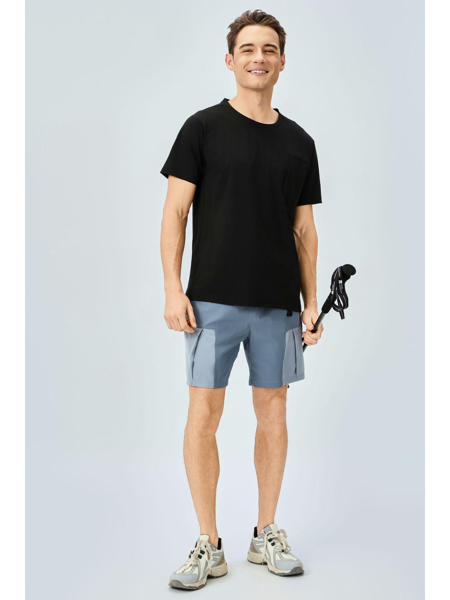 

Мужская быстросохнущая дышащая спортивная футболка Diga для бега на открытом воздухе, велоспорта и фитнеса - Свободный крой, короткий рукав XL