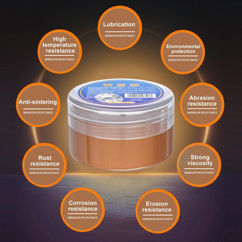 Anti Seize Lubricant Waterproof Copper Lubricant High-temperature Protection Copper Based Grease Professional Copper Anti-Seize