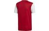 Adidas T Shirts Men's Red Moderate Straight Fit DP3230