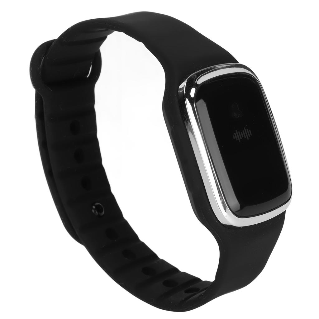 Ultrasonic Mosquito Repellent Watch Fast Charging 3 Gear Clock Function Adjustable USB Insect