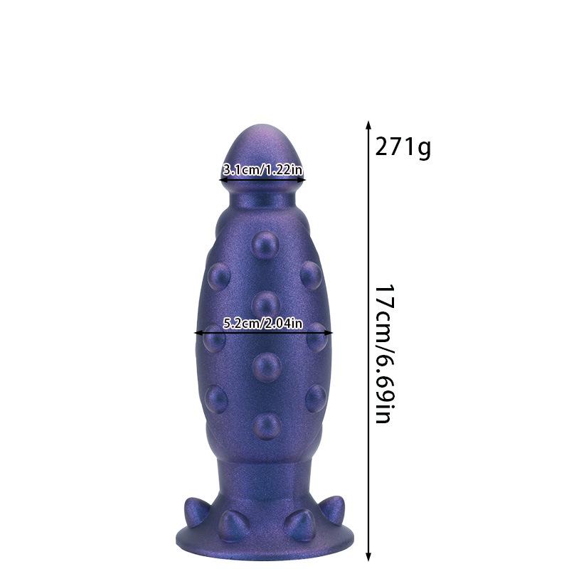 Wolf Toothed Stick Irregular Anal Plug Female Masturbator Alternative Dildo  Adult Product Sex Toy