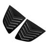 2Pcs Rear Side Window Louver Cover Fade Proof Sporty Look Rear Window   Vent Scoop Shutter Cover Blind for X3  3 G01 2018 and Later