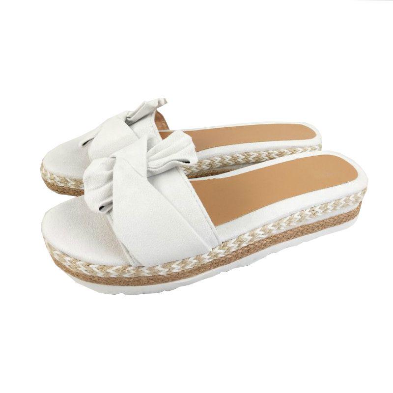 Stylish Bow Knot Sandals Shoes For Women With Comfortable Inner Lining For Everyday Use