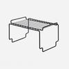 Double-Layered Cupboard Dish Rack Iron Kitchen Organizer Rack Seasoning Storage Rack  Kitchenware