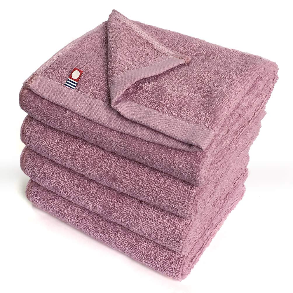 

Imabari Face Set of Murakami Towel M Lightweight and Available in 100 Colors 42 Towels, Professional-Grade Towels, 4, Color, 34x86cm, Salon-Quality,