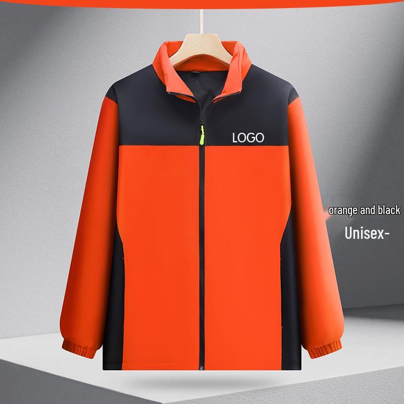 

Custom Logo Cotton Softshell Work Jacket - Windproof, Waterproof Stand-Up Collar XL