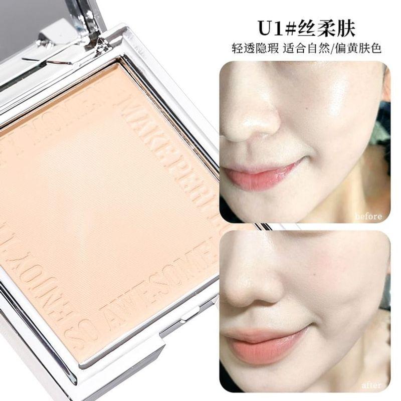 xixi - Light Ultra Bright Soft Focus Pressed Powder - 2 Colors
