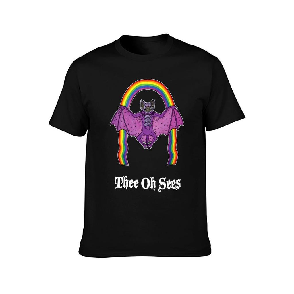 Thee Oh Sees 2 Lustiges T-Shirt für einen Jungen süße Kleidung übergroße schmal geschnittene T-Shirts für Männer