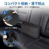 Foldable Passenger Seat Lumbar Luggage Convenient Storage 30L Large Seat Seat Car Luggage Rear Black 2-in-1 Box, Cushion, Storage, Box, Capacity,