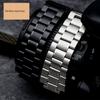 Classic Stainless Steel Watchband for TIMEX T2N720 T2N721 TW2R55500 T2N721 Series Watch Strap 24*16mm Men's Watch Strap Bracelet + Tools