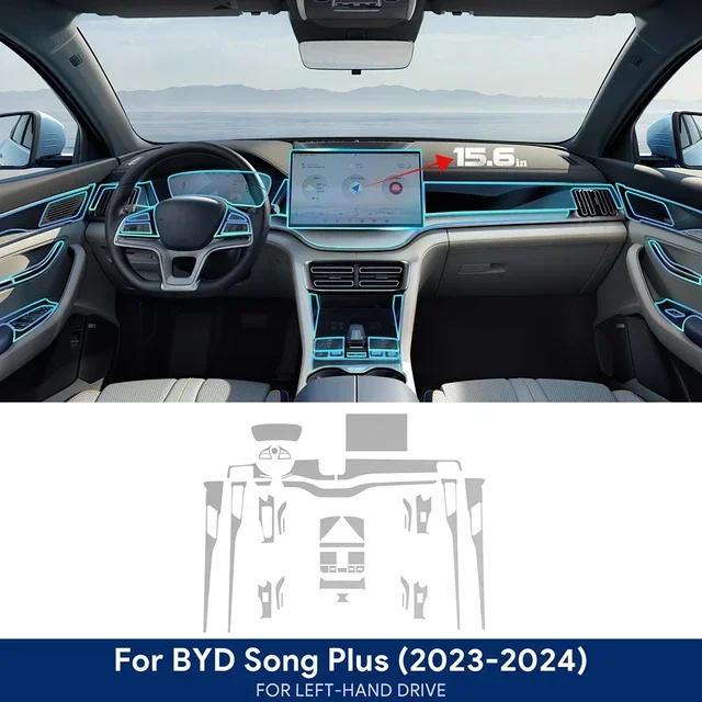 Car Center Console Navigation Screen trument