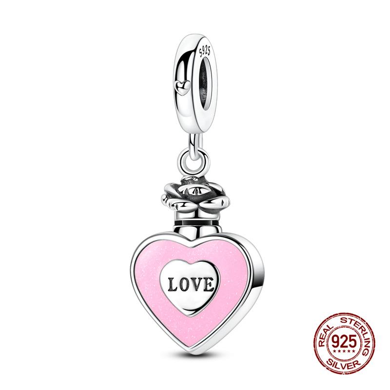 New In Charms Copper Firefly Luminous Oil Lamp Charms Beads Fit Women 3Mm Original Bracelet Necklace Diy Fine Jewelry Gifts