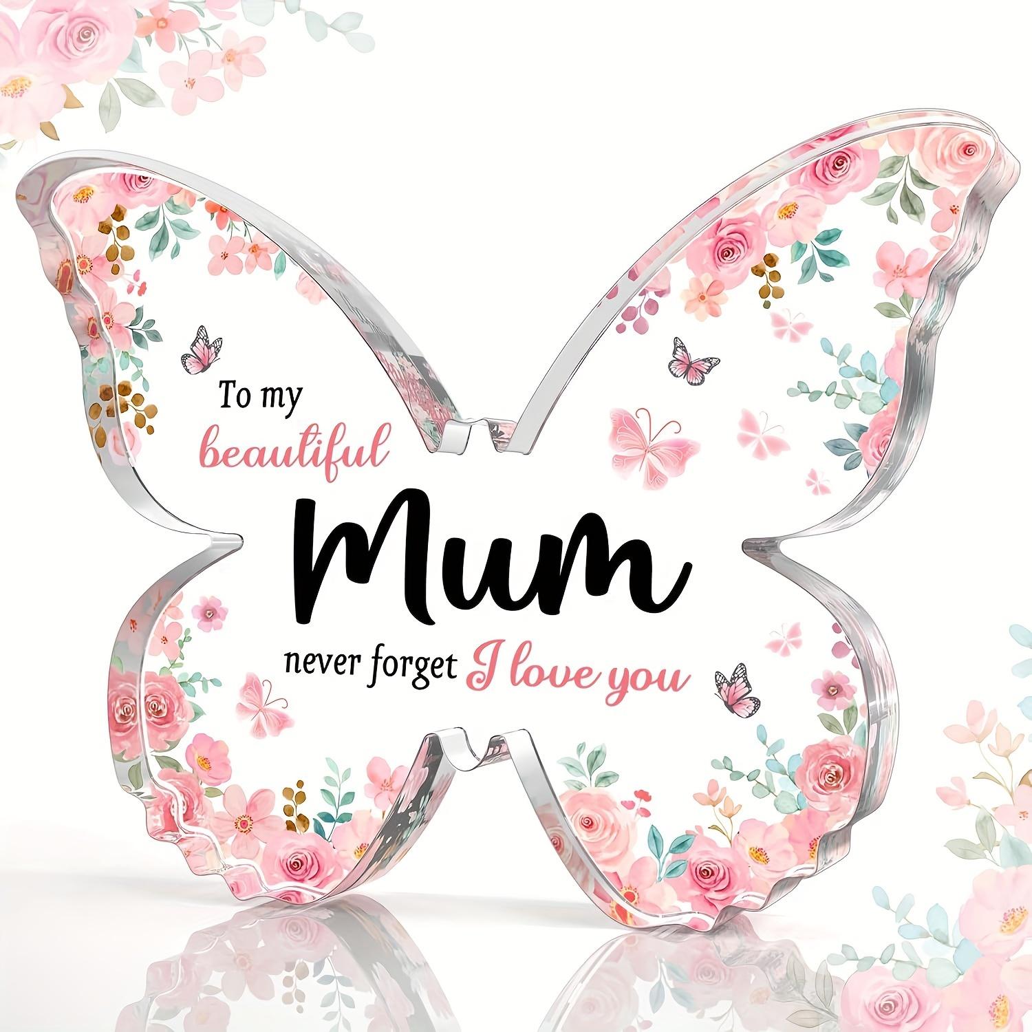 

2D Flat Acrylic Butterfly Decoration, Indoor and Outdoor Decoration - No Battery/electricity Required, Free Day Decoration, Shop Decoration 10*10cm
