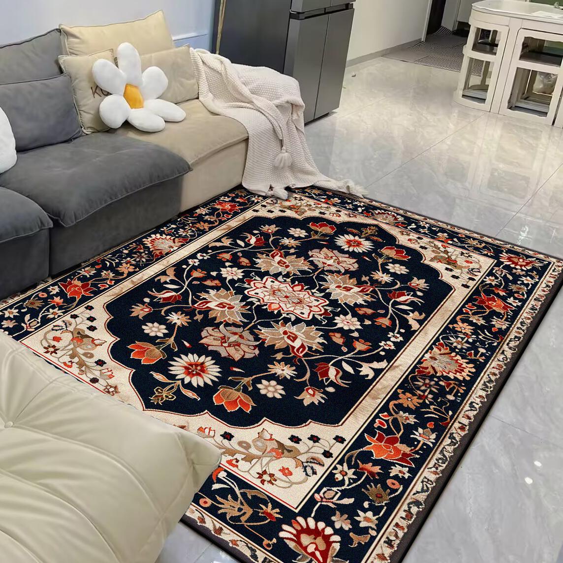 

Ретро Этнические Роскошные Ковры для Гостиной Ковры Большой Площади Домашний Декор Прихожая Бохо Ковер Марокканская Спальня Прикроватный Коврик 60*90cm