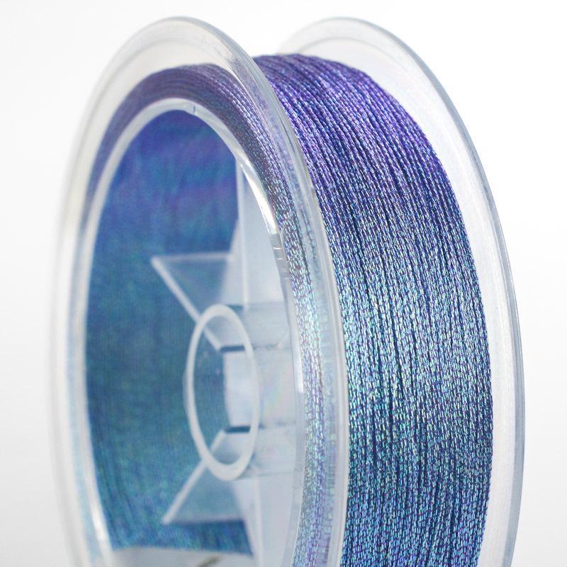 

OAR 3-Strand Iridescent Macaron Yarn: Silk Thread for Knitting, Embroidery, Tassels