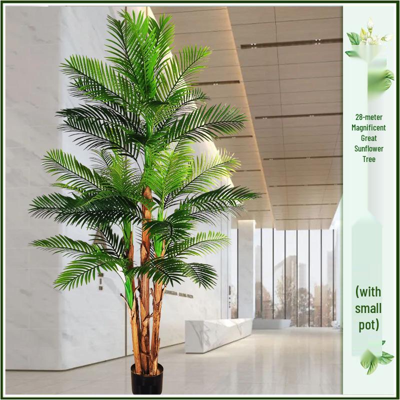 Large Indoor Evergreen Bonsai: Fake Plastic Tree Decor for Living Room.