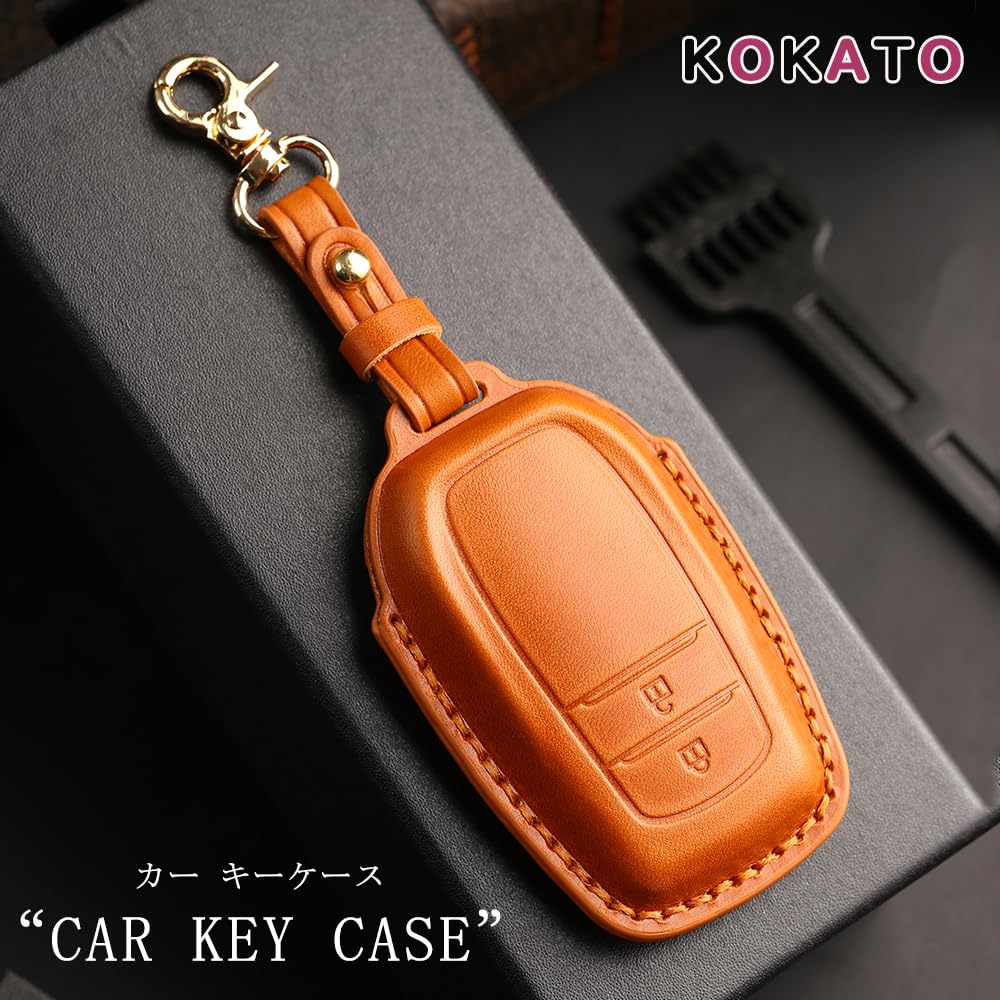 KOKATO Toyota Yaris Cross 10 Series Genuine Leather Smart Key Case Key Cover Premium